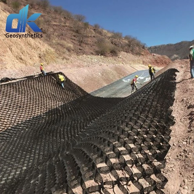 Textured Gravel Stabilizer Hdpe Geocell Geo Cell Ground Grid for Farmland Walkway Driveway