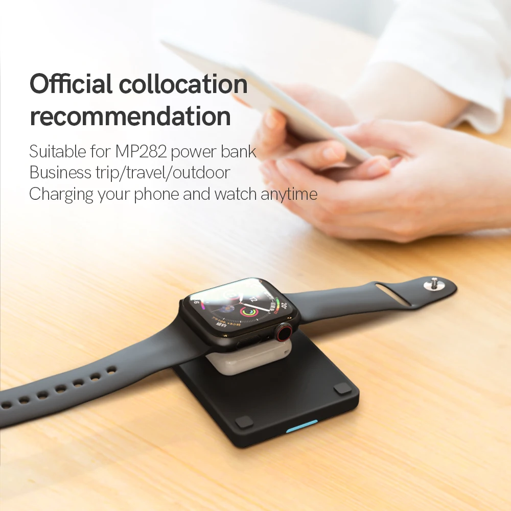 
OISLE Wireless Charger Universal Automatic Wireless Desktop Charger For Iwatch 