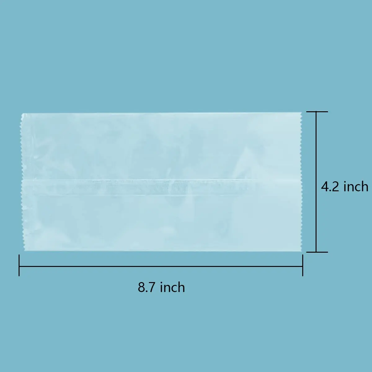 Food Grade Disposable Hot Sealing Clear Thick Ice Cream Wrappers Plastic Bags Ice Popsicle Mold Bag For Packaging Ice Cream