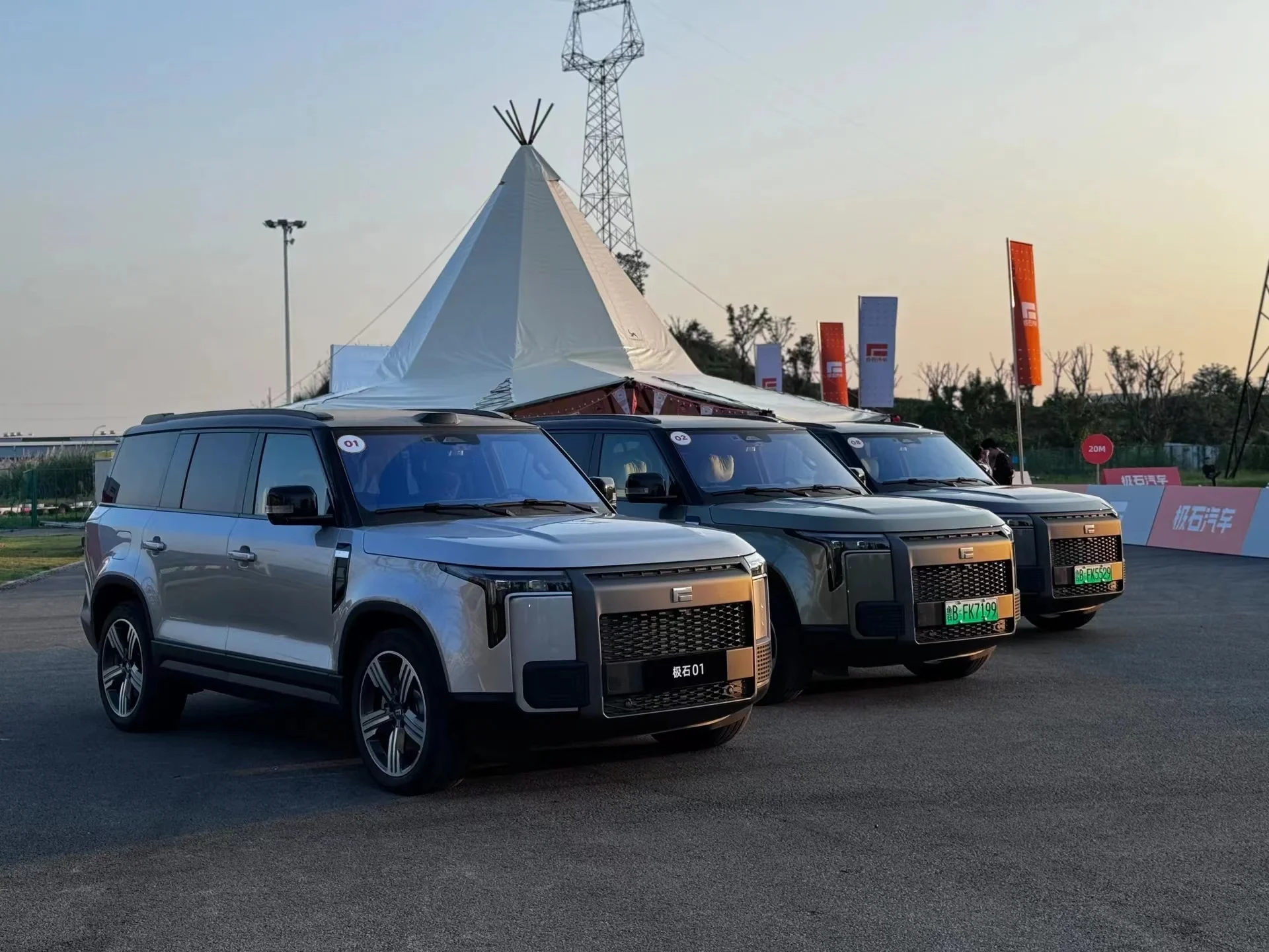 2024 polestone 01 large size add-on electric hybrid car with 6 or 7 seat new energy vehicles luxury jishi 01 suv ev in stock