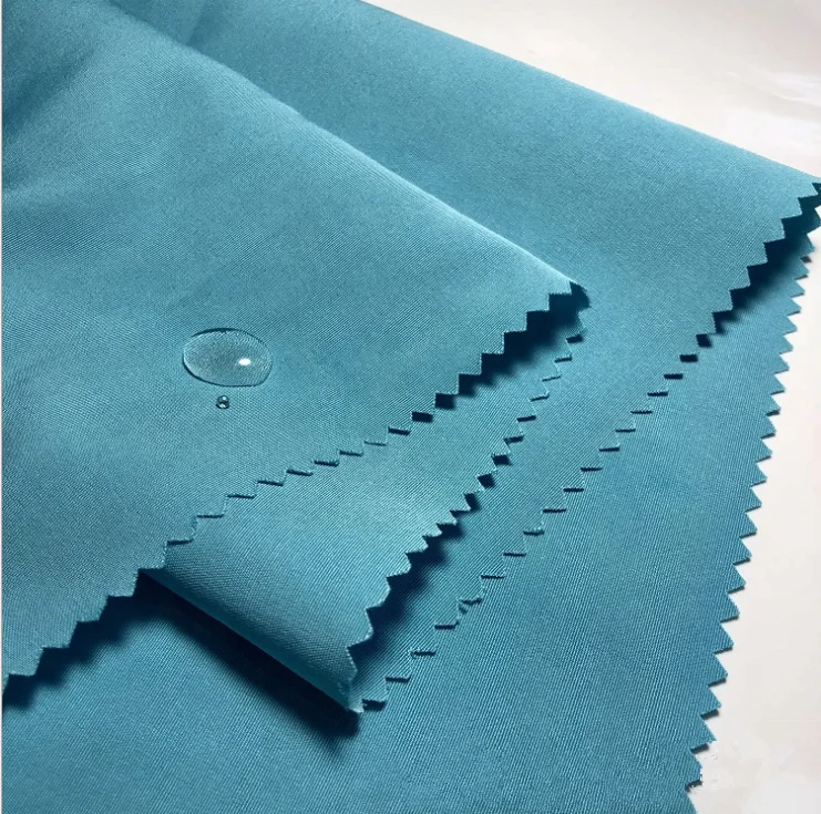 hot sell DWR  Level 4 before washing special texture parka 21S 100% polyester cotton fabric