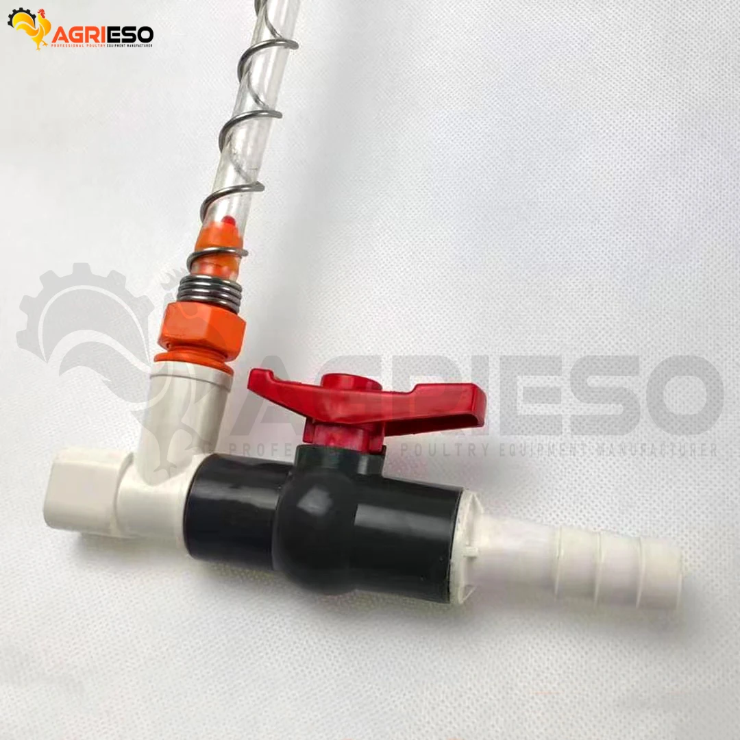 Регулятор давления воды AGRIESO для птицы автоматический подъемник слоев бройлера соска питьевая линия