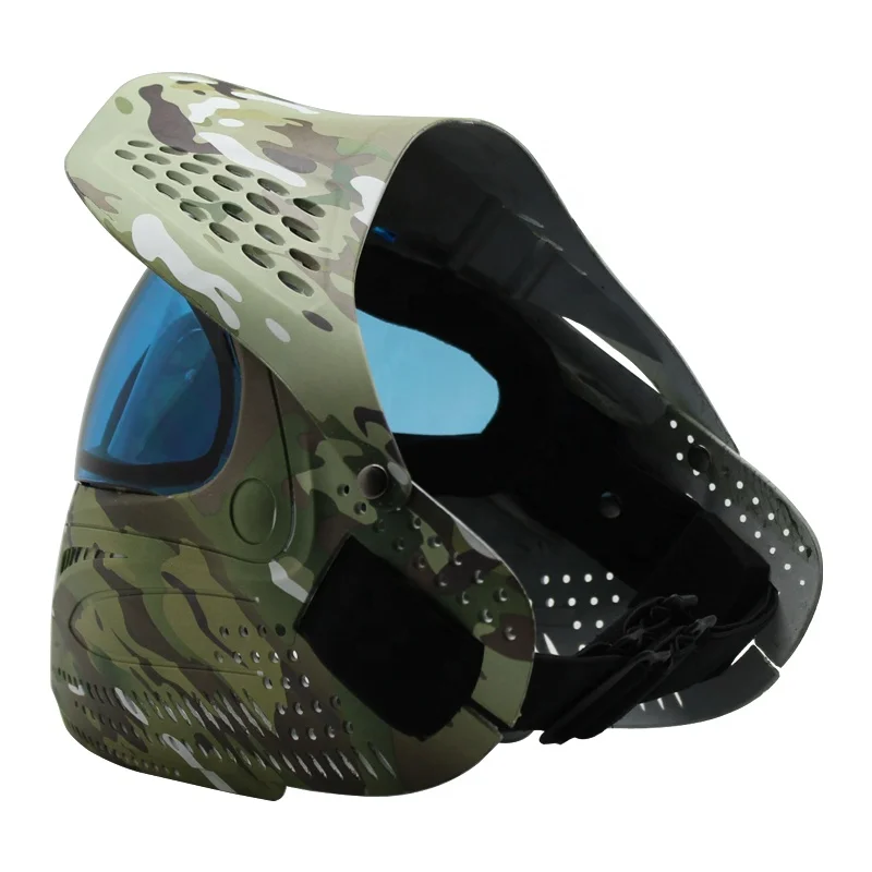Paintball Lenses with Visor Various Camo Colors