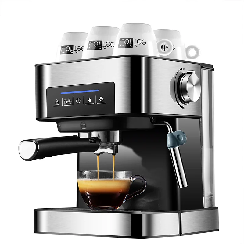 Espresso Coffee Maker 20 Bar Pump Pressure With The Steam Function To Frothing Milk From Cappuccino /Coffee Making Machine