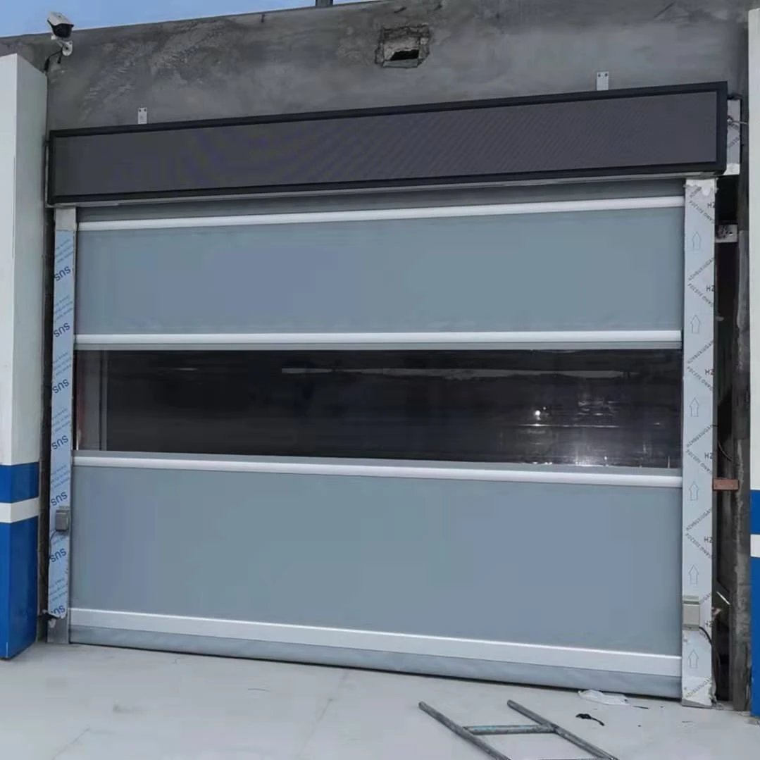 Roll Up Shutter Industrial Overhead Fast high speed rolling door