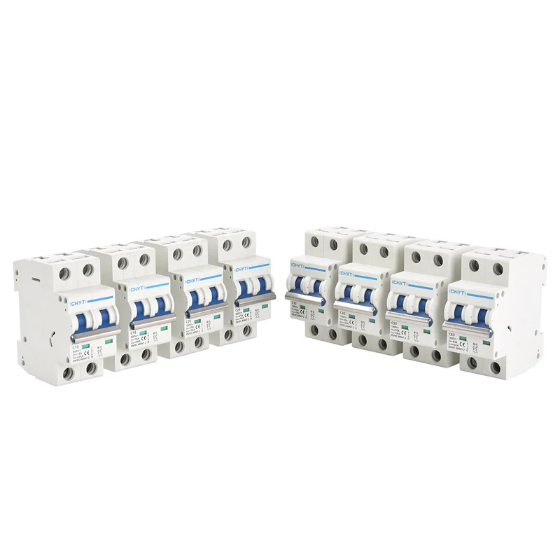 10 16 25 32 40 63A high quality mcb 32a din rail 12v dc circuit breaker