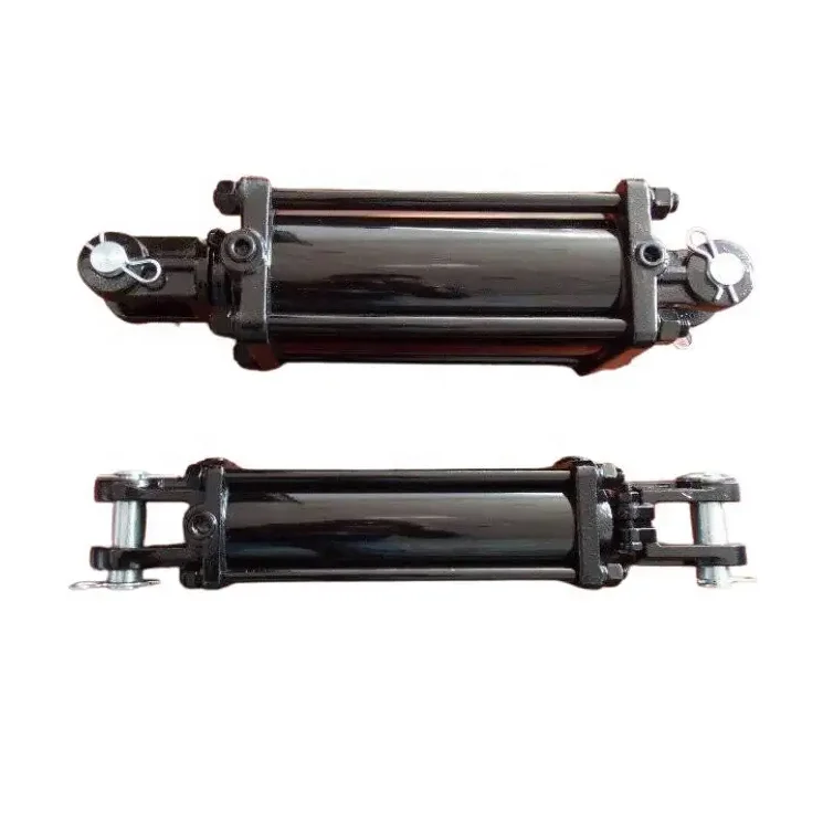 OEM High Pressure Hallite Seals Double Acting Tie Rod Hydraulic Cylinder Clevis Hydraulic Oil Cylinder for Truck