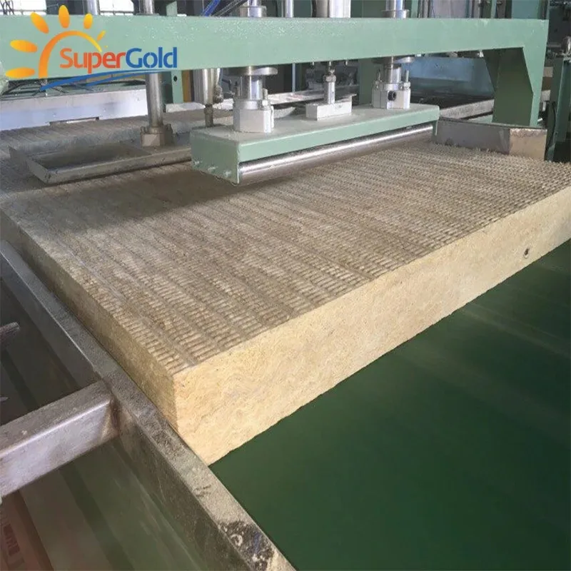 SuperGold building materials fireproof rock wool board 150mm 100kg/m3 rock wool for construction