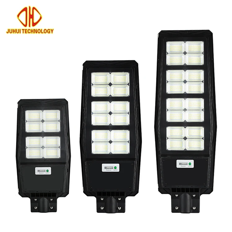 Warranty 2 Year Outdoor IP67 Rainproof 100W 200W 300W All In One Solar Road Lamp