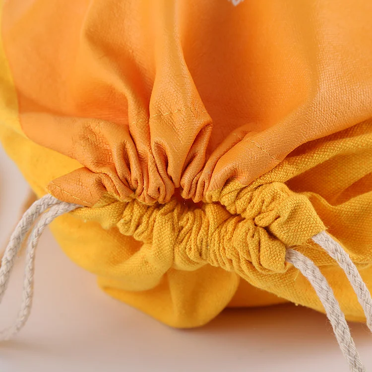 
Wholesale custom eco friendly reusable cotton mesh drawstring bag 