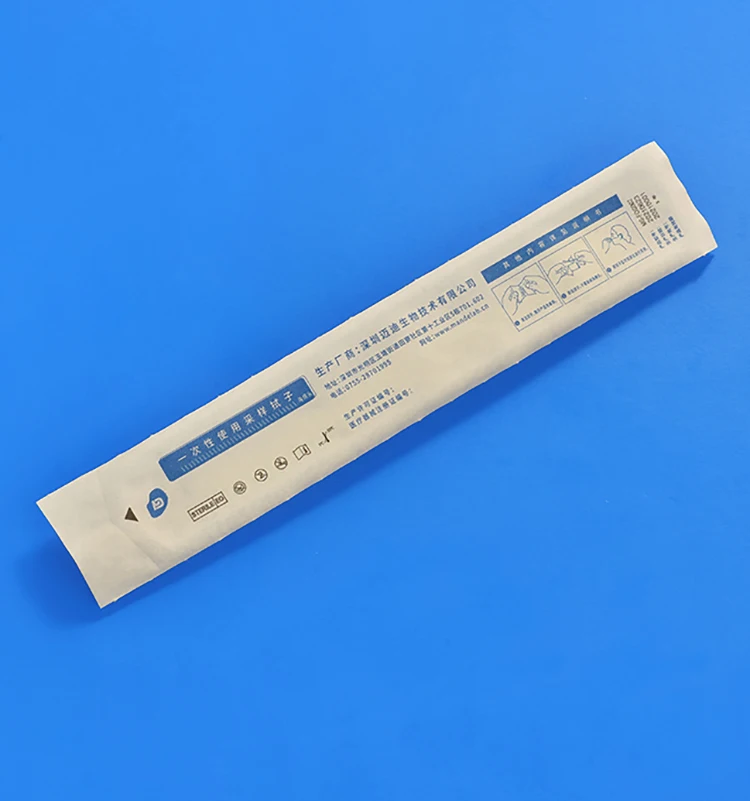Mandelab Factory Wholesale CE Disposal Medical Oral Specimen Collection Foam Swab
