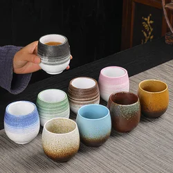 150ml Ceramic Hand Warming Cup Retro Espresso Cup Personality Creative Tea Cup