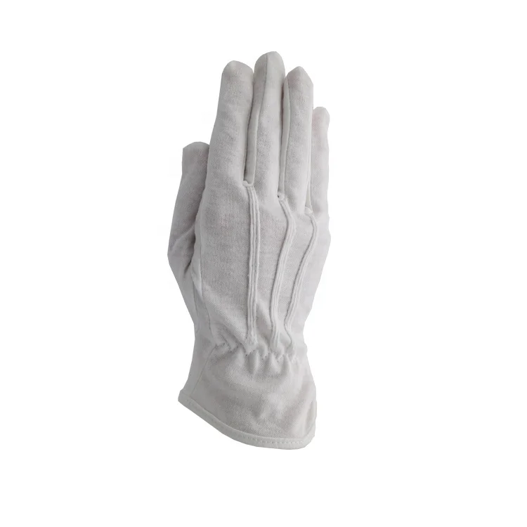 Working Gloves Manufacturer Inspection Safety Gloves Pure Cotton Light Duty Every Day Use Work Glove CS CHEF