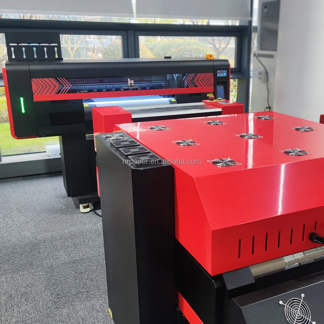 Top quality automatic t shirt i3200a1 dtf printer printing machine 24inch with shaker for clothes