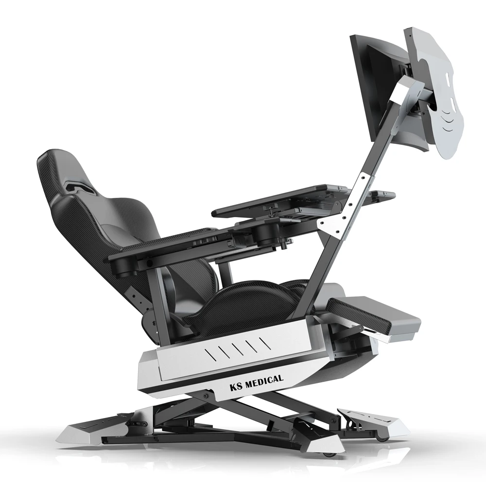 KSM-GCN2 Fully Recline Gaming Chair Cockpit Gaming Gamer Desk and Chairs Zero Gravity Design Best Chair Most Comfortable