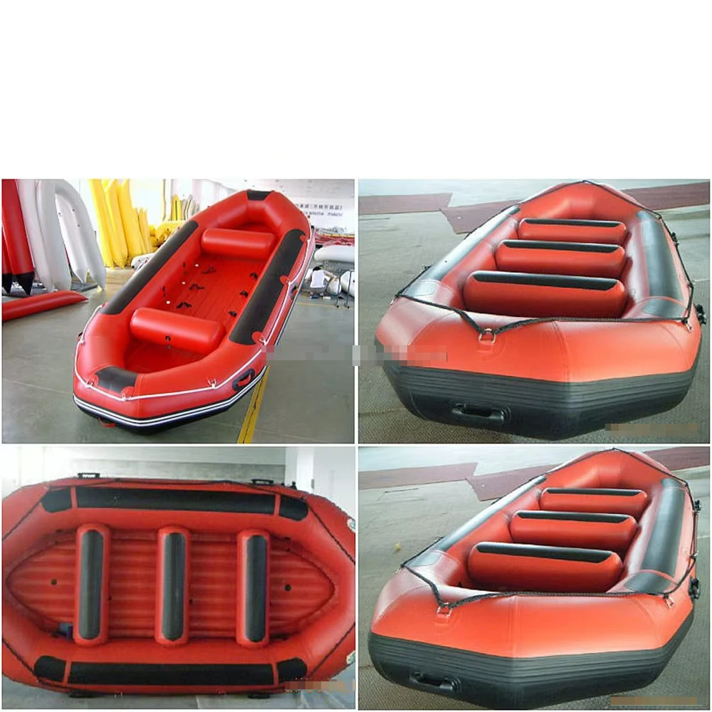 CNWAGNER Large White Water Rafts for Drifting Inflatable Rafting Boat for Outdoor Activity on Sale!