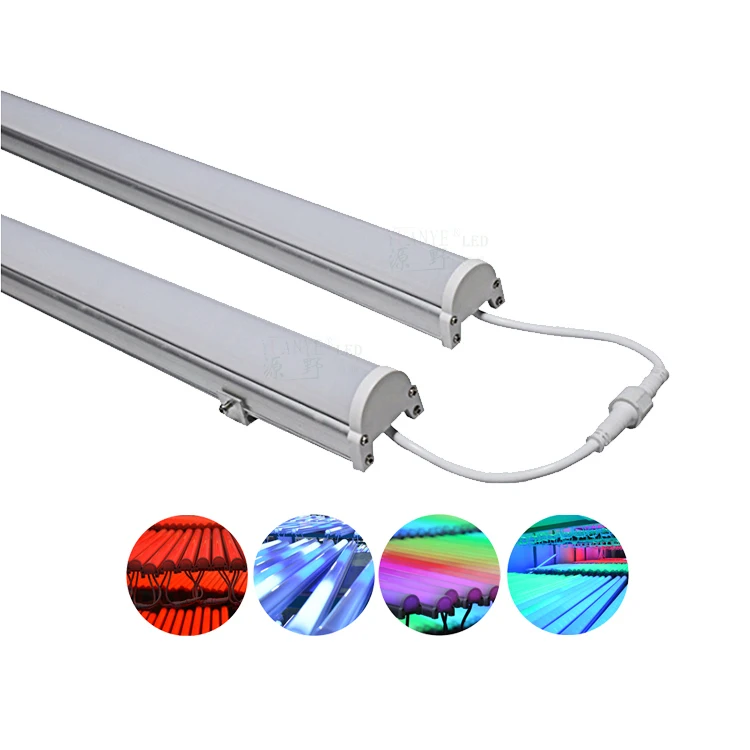 ip65 building lighting dmx512 full color led RGB Tubes