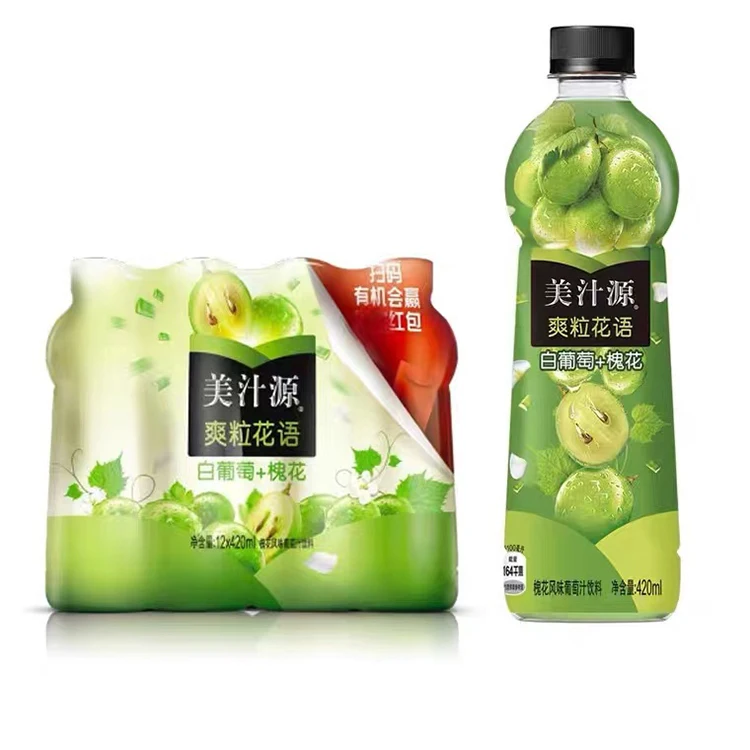 Factory Price 420ml Multiple Flavor Juicy Drinks Minute Maid Fruit Beverages