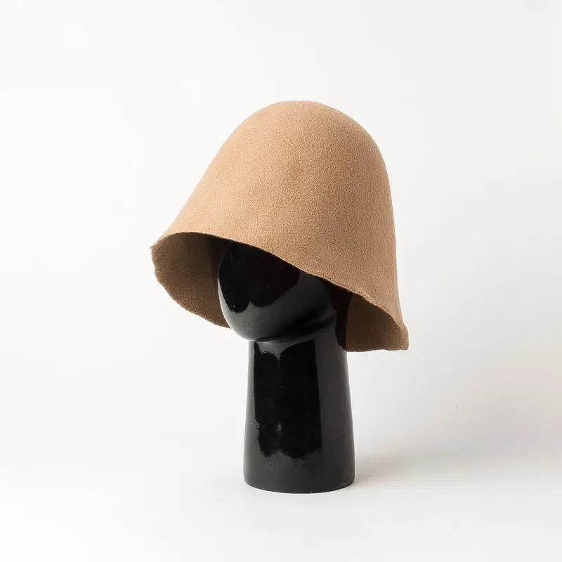 
china high quality cheap blank hoods hat body 100% wool felt hat cone hatbody 