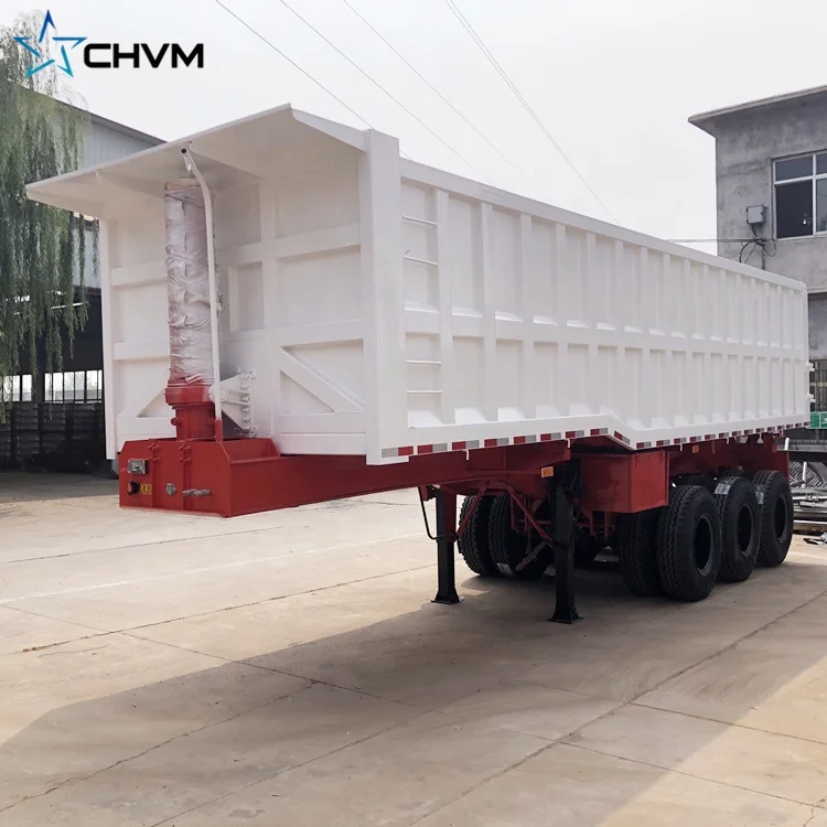 3-х осевой Новый 45CBM 100ton трактор самосвала полуприцеп самосвал прицеп