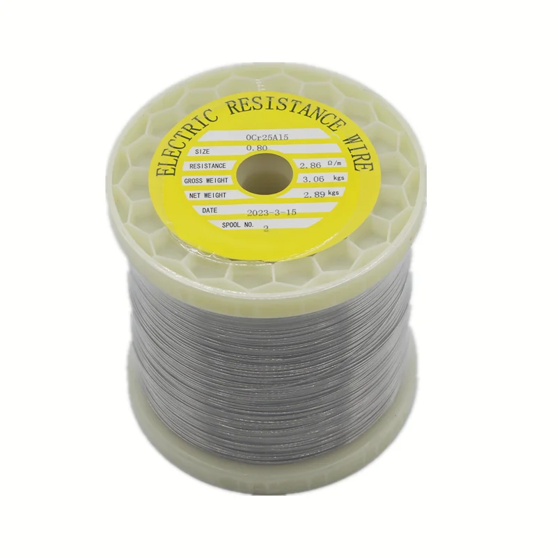 NK high temperature heating electrical resistance FeCrAl 0Cr25Al5 alloy wire