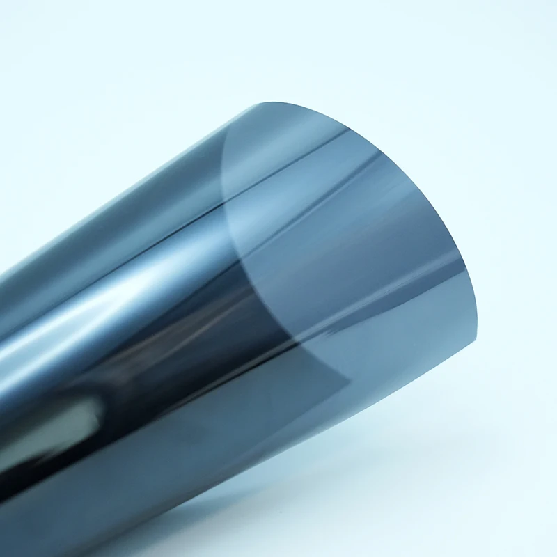 16% VLT 99% UV Proof Nano Ceramic Black Car Privacy Window Tint Film With 10 years warranty