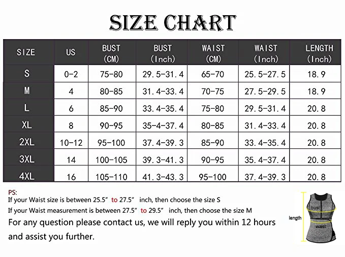 Women neoprene sauna Suit Top Body Shapers slimming vest with Adjustable Waist Trimmer Belt