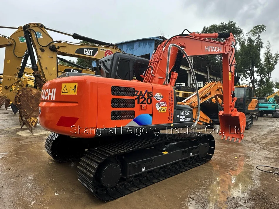 Fairly New Boutique Used Excavator Hitachi ZX120 Japanese Original Good Quality High Performance Digging Machine