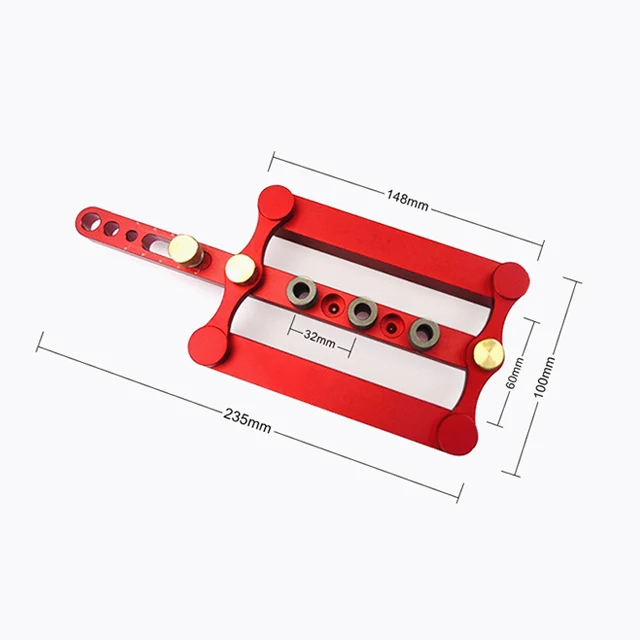 Pocket Jig Woodworking Turning Tool Hole Puncher Round Wood Tenon Punch Self Centering Doweling Jig Pocket Hole Jig System