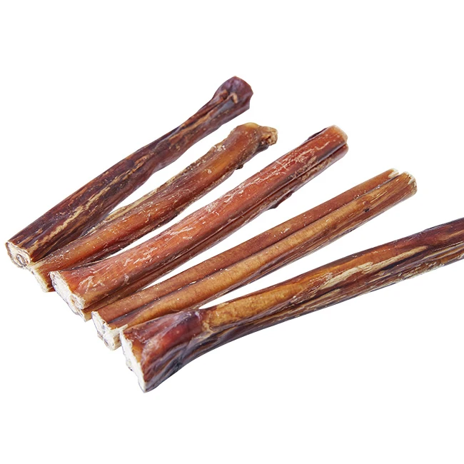 OEM ODM China pet treats and food supply wholesale manufacturer factory 0 add molar stick Dried Beef Pizzles pet cat dog snack