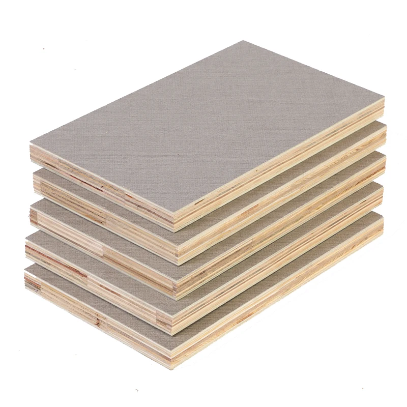 Construction Board High Quality 3-Ply 5-Ply 7-Ply 9-Ply 12-Ply 15-Ply 18-Ply Board Melamine Plywood
