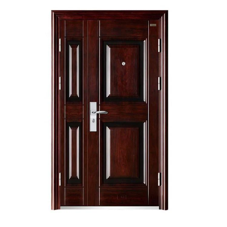 Manufacturer Exterior House Model Metal Door Security Steel Door Front Entry Door For Home