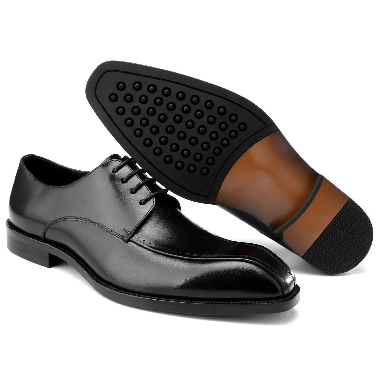 
2020 Hot Selling Popular Business Dress Shoes Casual Mens Party Cow Leather Shoe Wholesale Men Latest Derby Shoes 