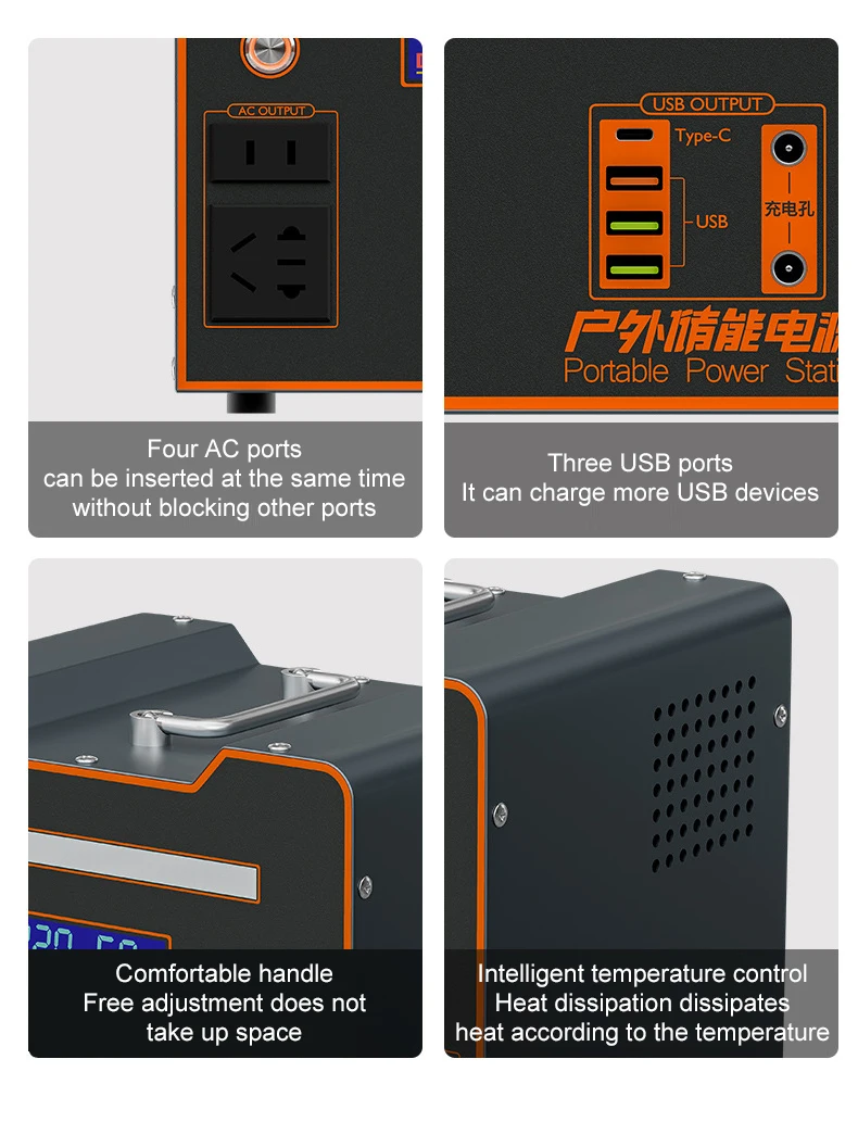 solar power charging solar electric car charger station with solar panel 600w mini solar portable power station and solar panel