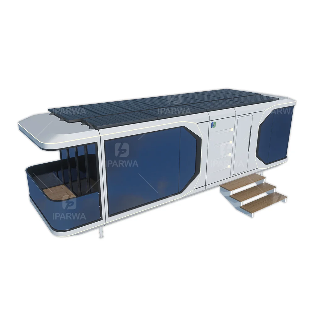 Comfort Luxury Prefab Steel Smart Tiny Home Prefabricated Room Hotel Homestay Space Capsule House