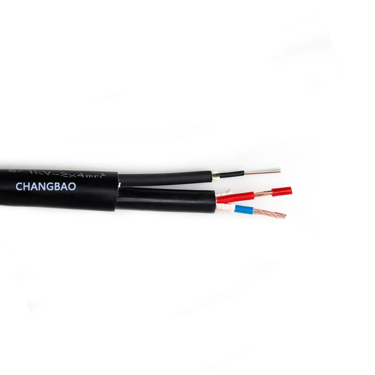 CHANGBAO high speed 5G 2 4 6 12 24 core outdoor adss fiber optic cable