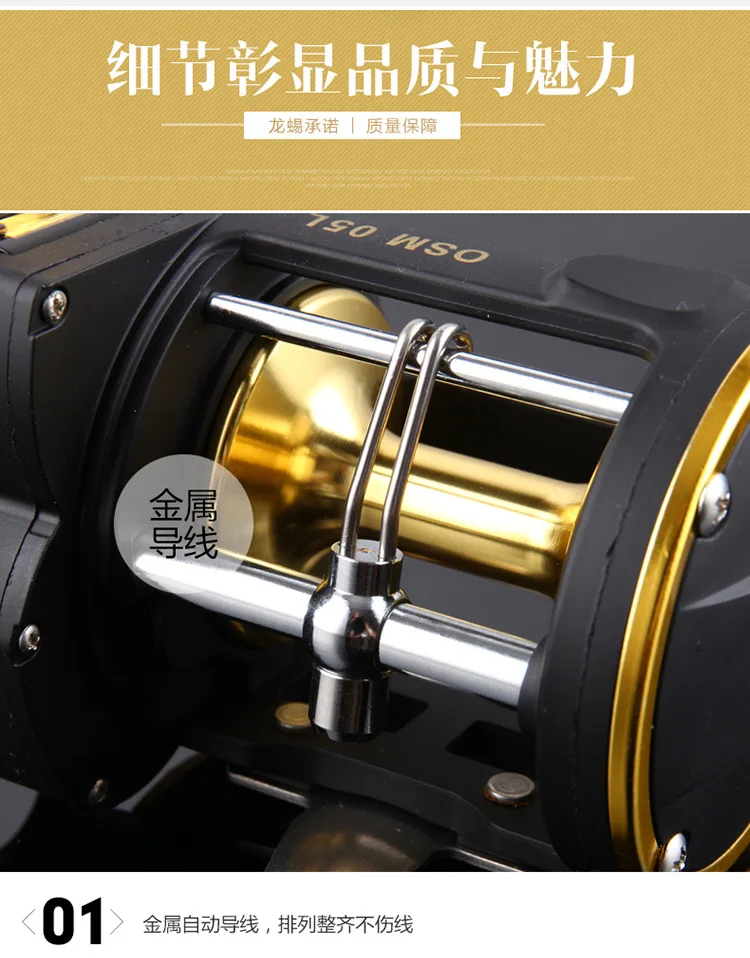 Wholesale 2+1 6.0:1 metal Saltwater Spinning Carp Fishing Reels spinning fishing reels