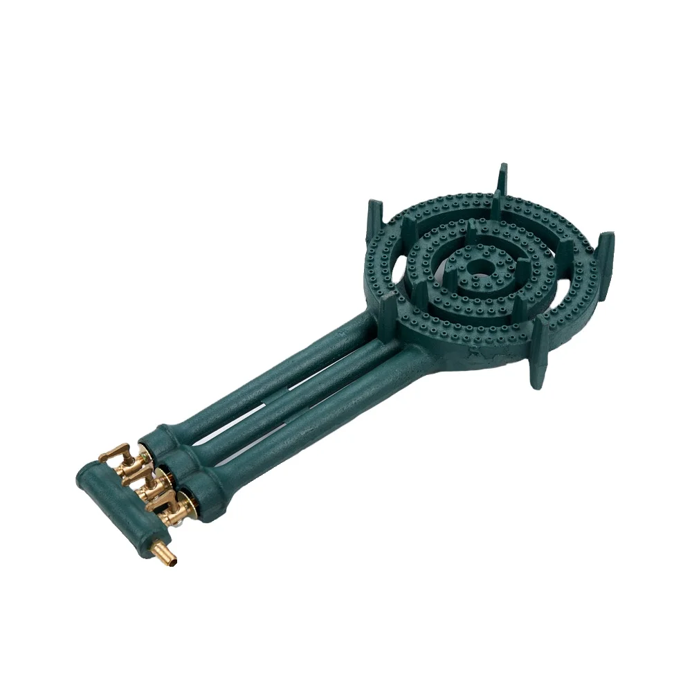 C40 без железным основанием (RD-GS098-1) 5,0 кг/5,6 кг сильное пламя 3 кольцо чугунная газовая горелка