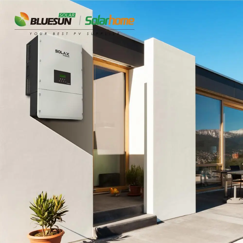  Солнечный инвертор Bluesun solax гибридный 7 кВт 8 10 15 энергосберегающий 240 В переменного тока инверторы солнечной
