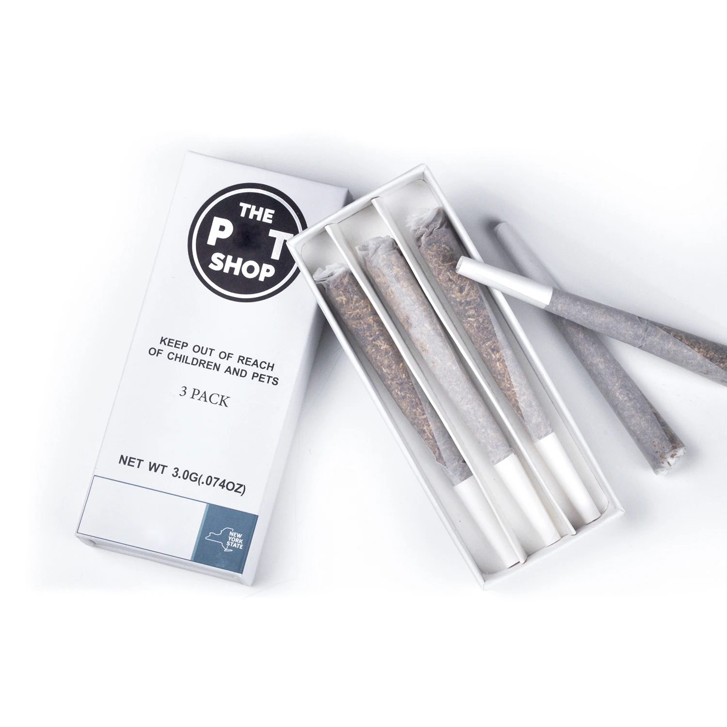 Roxyrolla Professional Packaging Company Child Resistant Pre-Roll Box Paper Cigarette Box Packaging