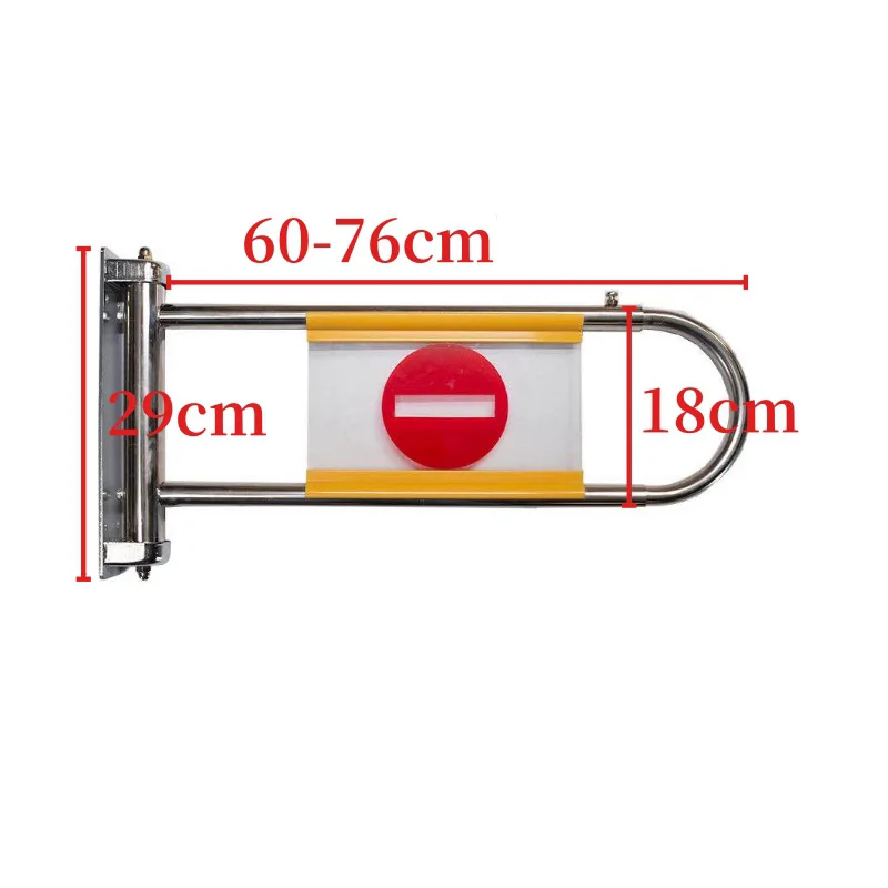 Commercial Small Grocery Checkout Counter Speed Swing Barrier Gate Turnstile For Supermarket