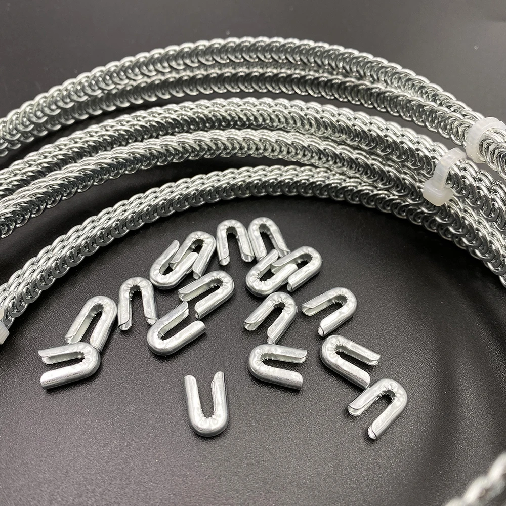 6mm 1/4 inch Continuous Type spiral steel bone for corset