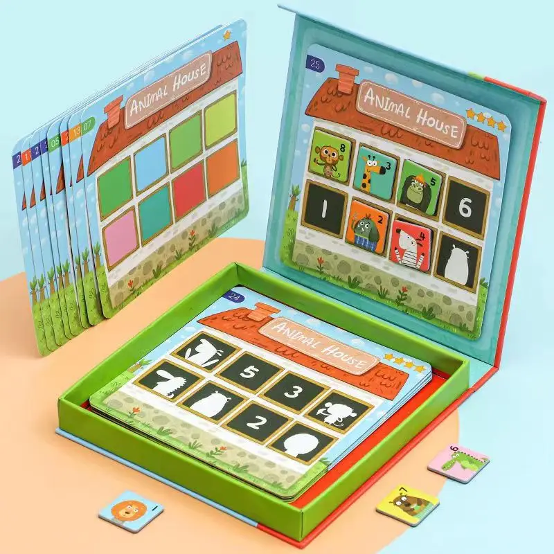 Wholesale Custom Children Puzzle Game Toys Find Different Sets Game Educational Toy For Kids Puzzle Packing Box