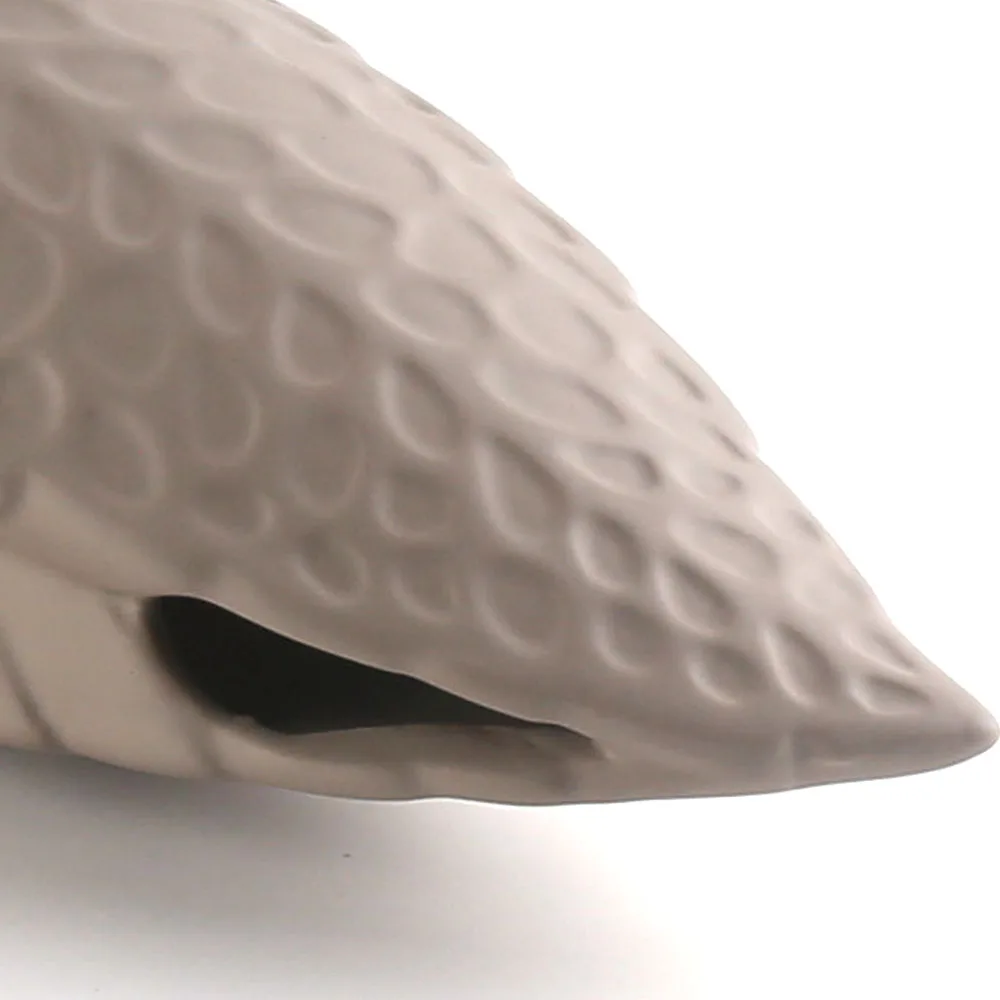 33 см в форме листа матовая Коричневая керамическая ваза для цветов Свадебная вечеринка праздник оптовая продажа