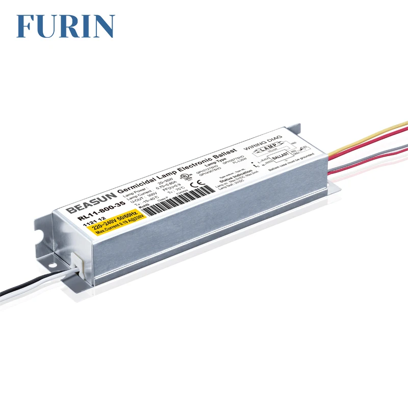 Instant Start 20W 25W 30W 35W UVC Germicidal Lamp Electronic Ballasts RL11-800-35
