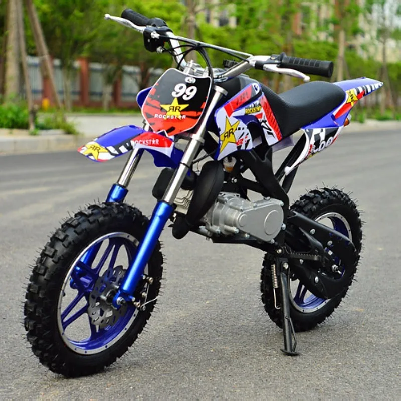 Cheap mini gas-powered pocket Dirt Bikes 49cc pit bike racing off road Motorcycles for BABY