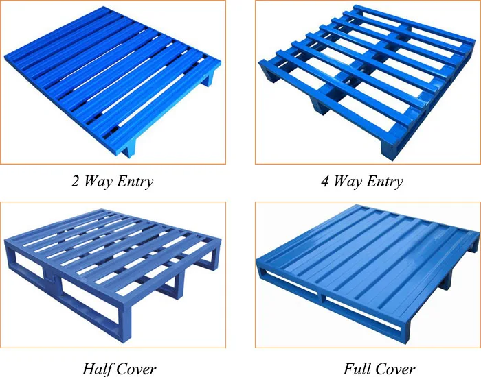 Порошковое покрытие металлический поддон Европейский стальной для хранения товаров