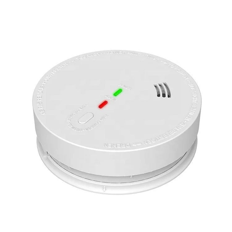 Manufacture UL INTERTEK ACTIVFIRE AS3786:2014 AC220~240V/50Hz  DC9V Battery Backup Photoelectric Smoke Sensor