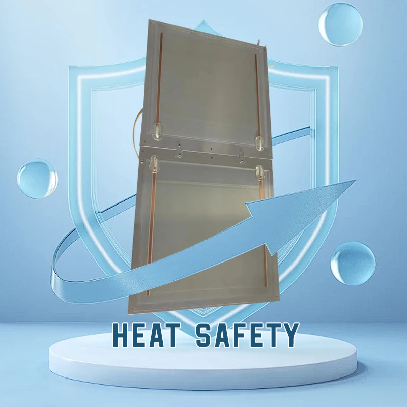 Hot Selling 220V Far-Infrared Heating Aluminum Plate Heated for Outdoor Household RV Sauna Steam Room