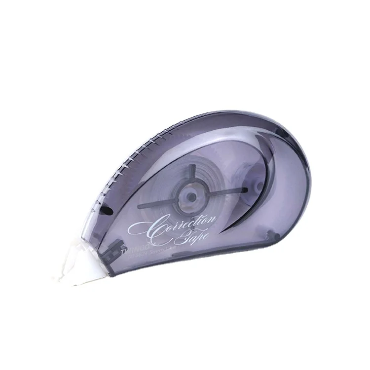 Promotional office non-refillable red black yellow correction